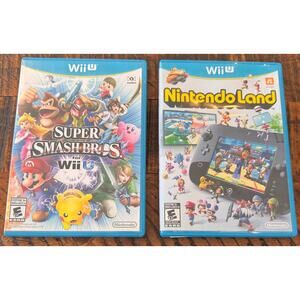 Nintendo Wii U Super Smash Bros/NintendoLand Bundle Works